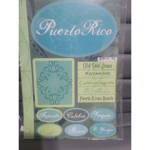 Scrapbooking Stickers Puerto Rico - Picture 3 of 7